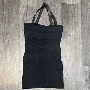 Surface to Air Black Mini Dress
